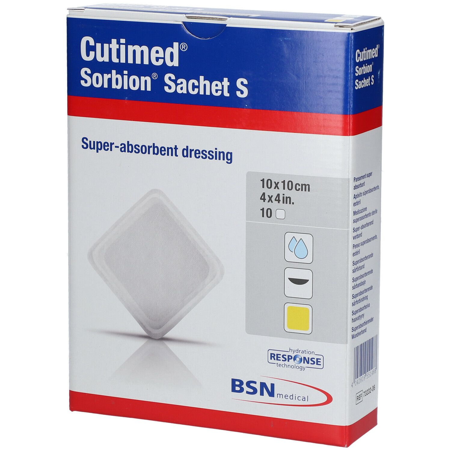 Cutimed Sorbion Sachet S 10x10cm 7323206