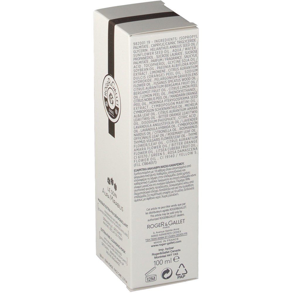 Roger & Gallet Aura Mirabilis Maschera Detergente