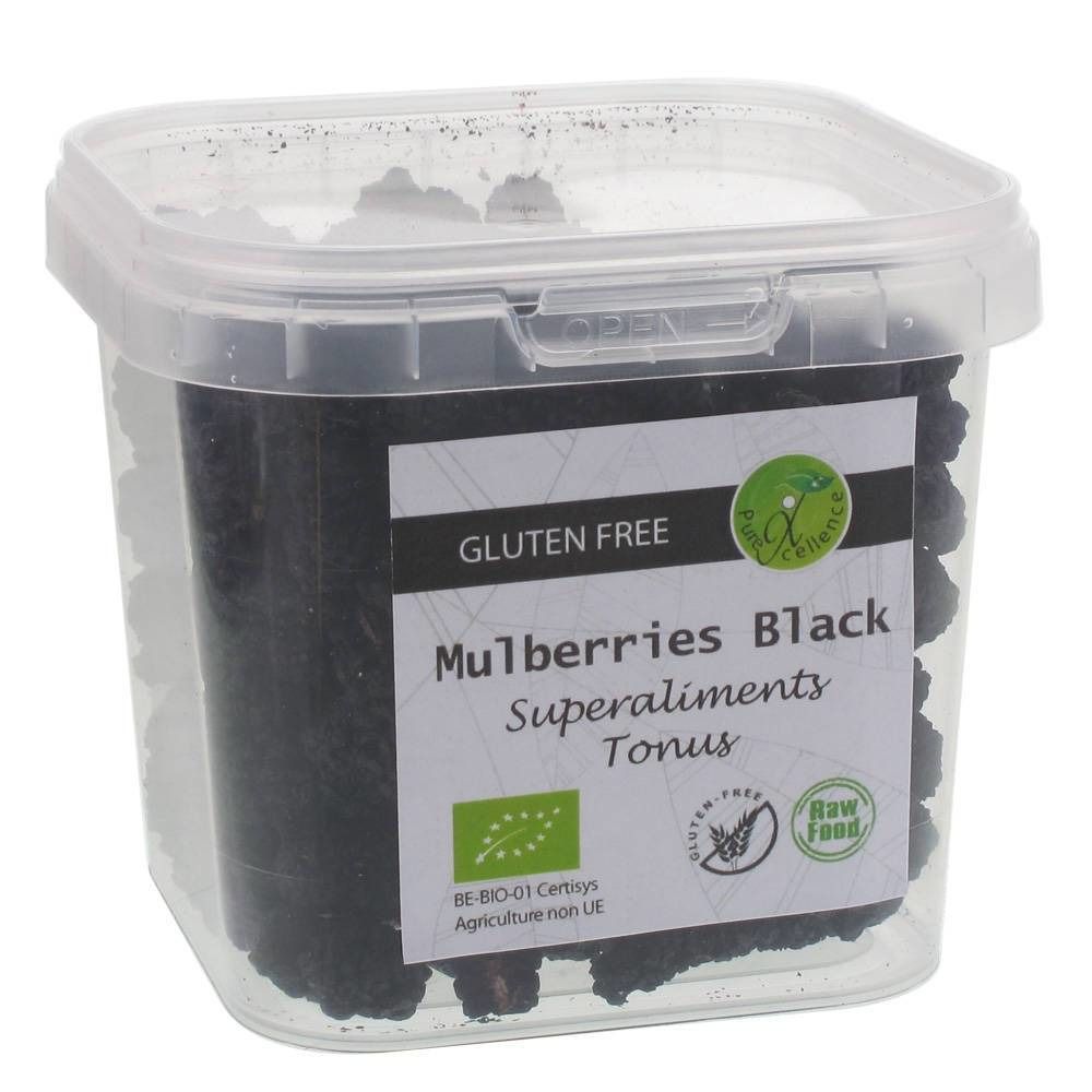 Superfood Mulberries Black
