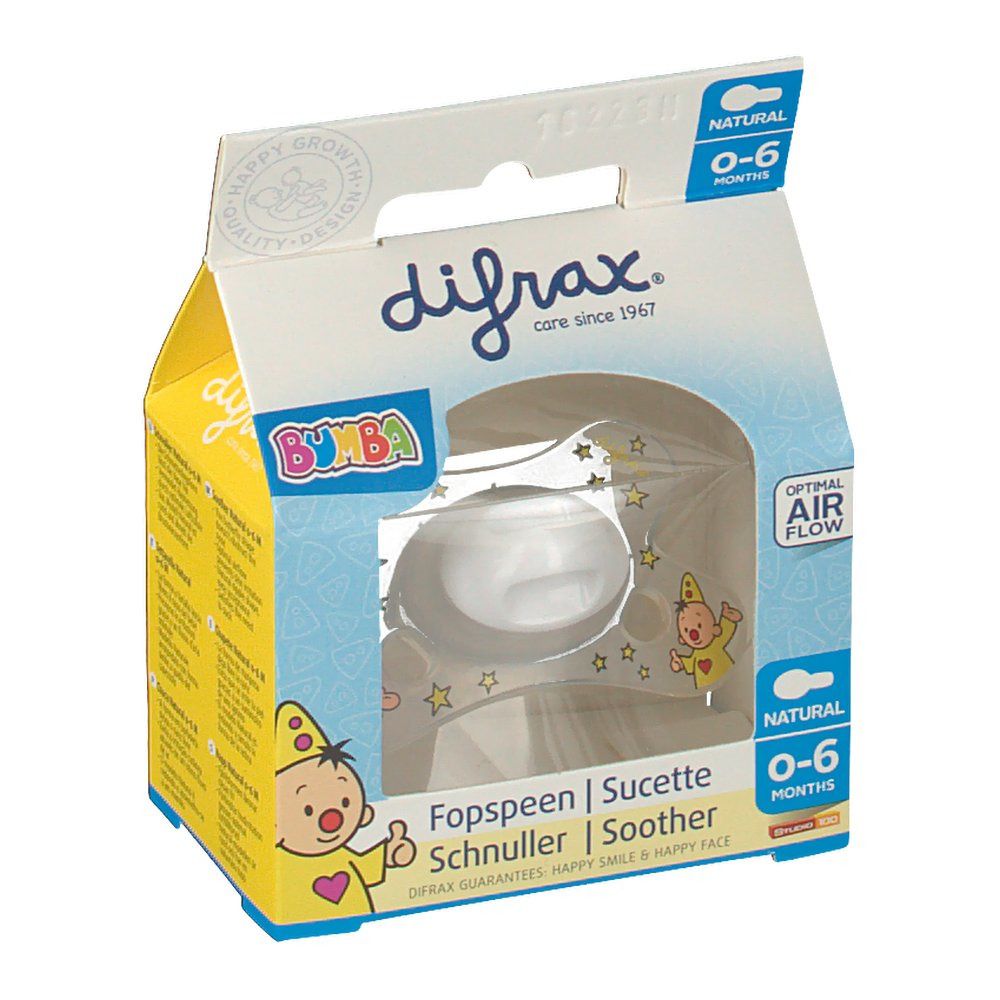 Difrax Natural Fospeen Bumba 0-6 Maanden