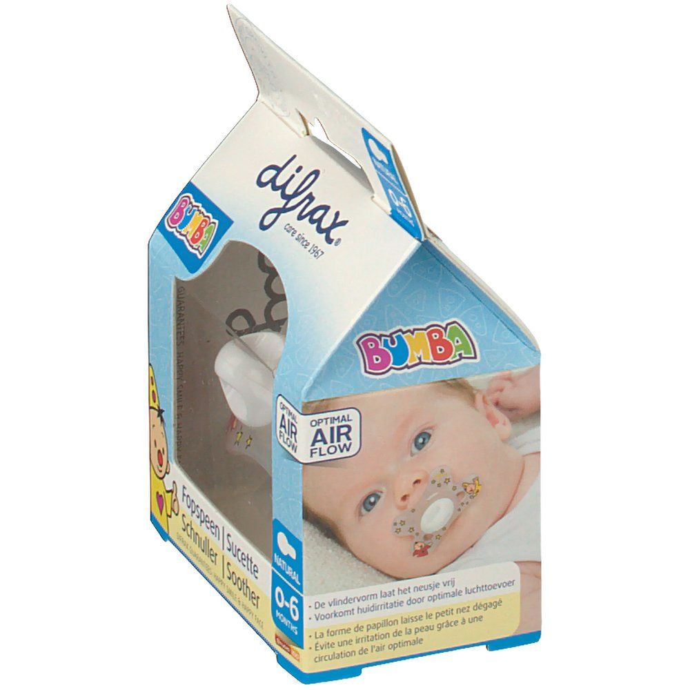 Difrax Natural Fospeen Bumba 0-6 Maanden