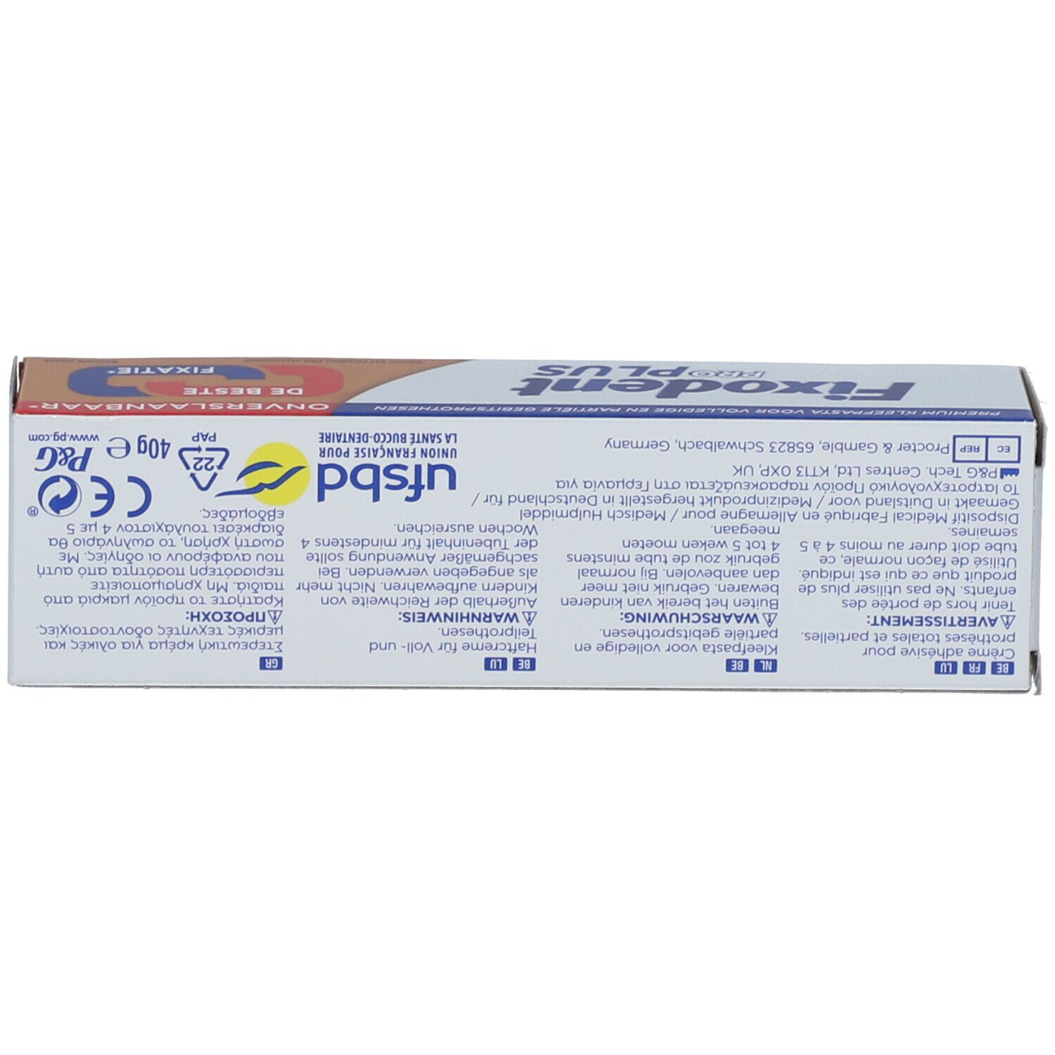 Fixodent Pro PLUS