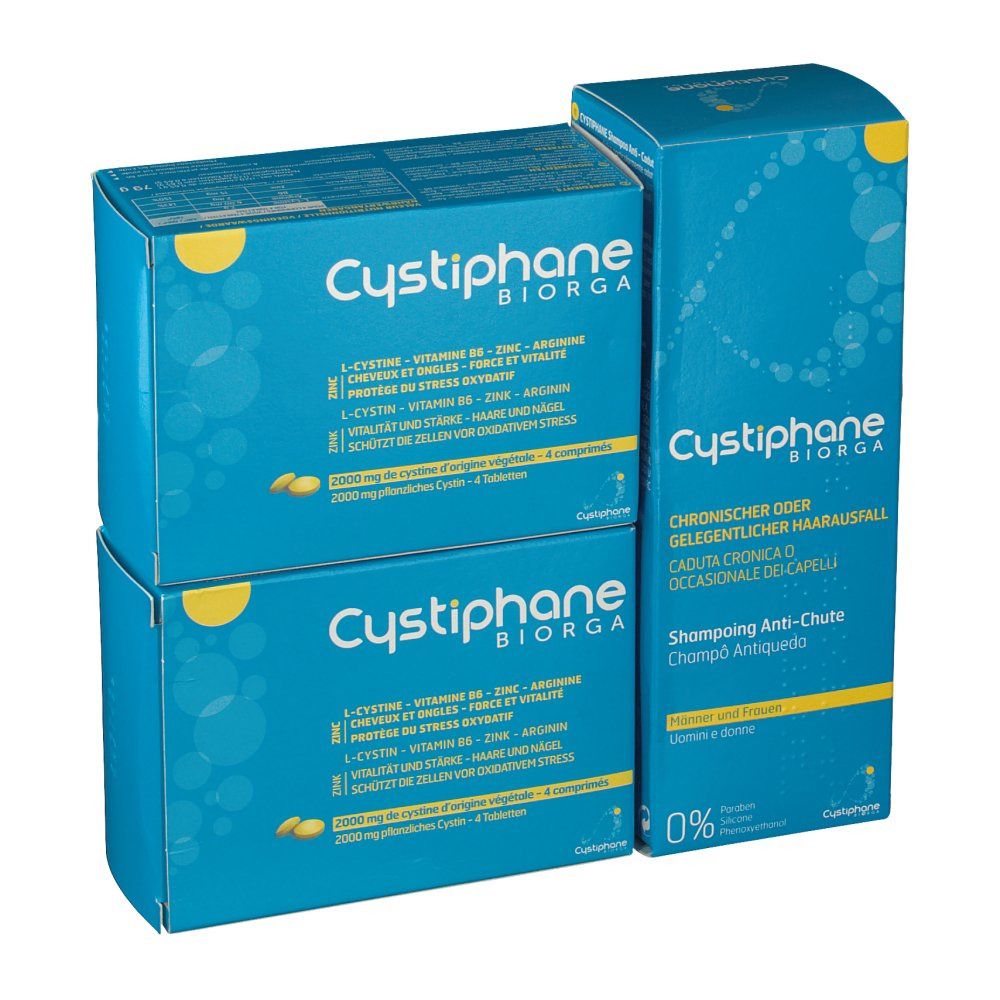 Cystiphane Biorga E Shampoo Perdita Dei Capelli 200 ml Promo