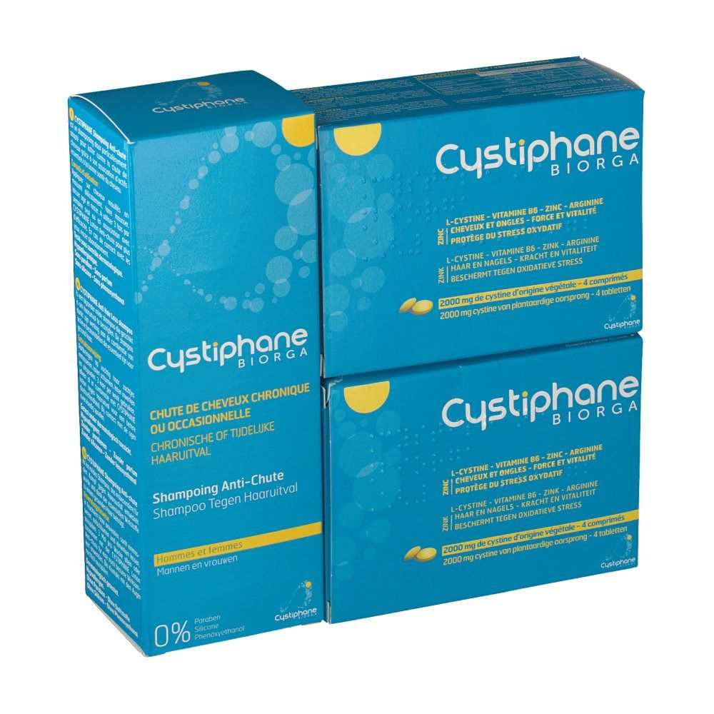 Cystiphane Biorga E Shampoo Perdita Dei Capelli 200 ml Promo