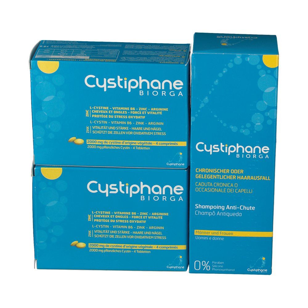 Cystiphane Biorga E Shampoo Perdita Dei Capelli 200 ml Promo