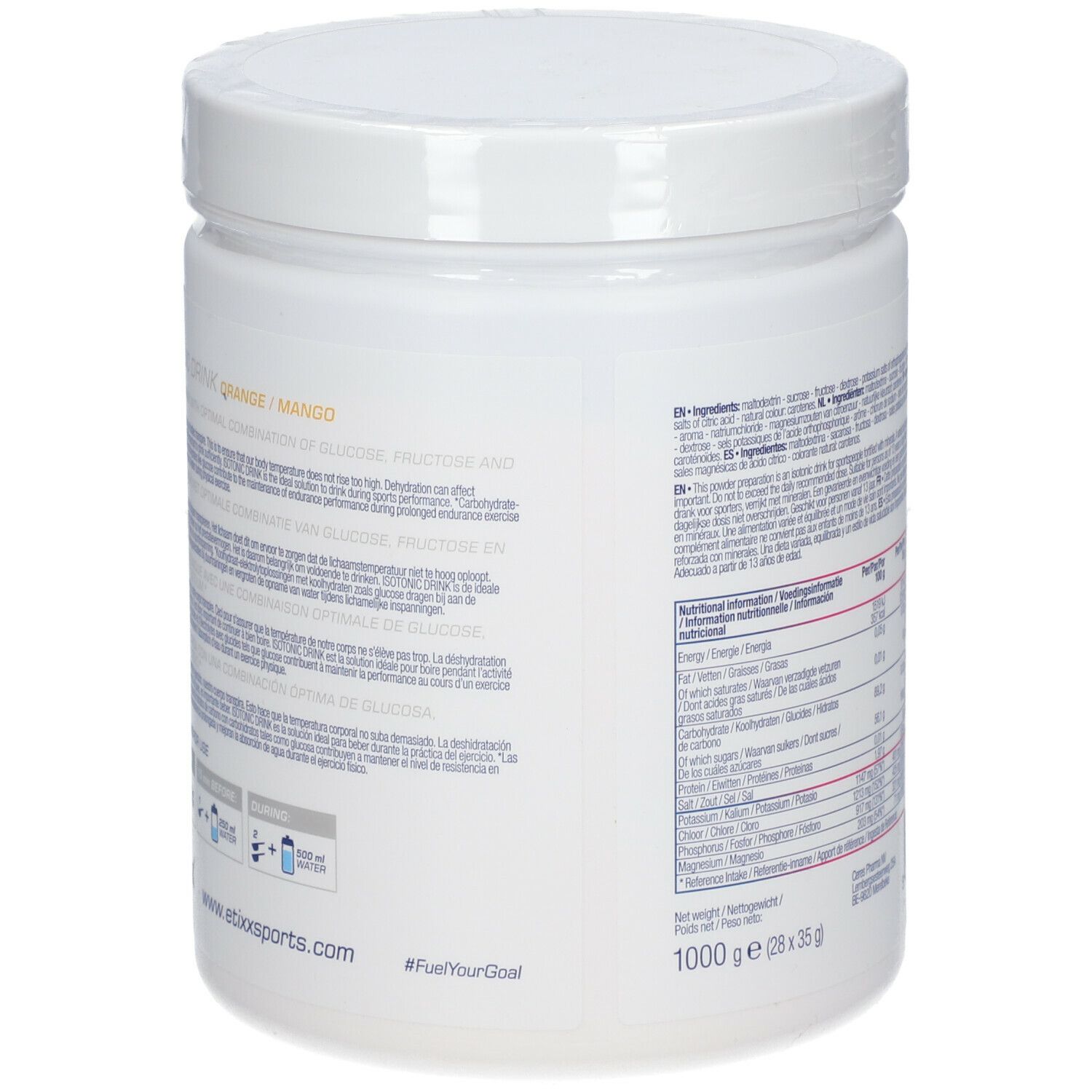 Etixx Isotonic Orange/Mango