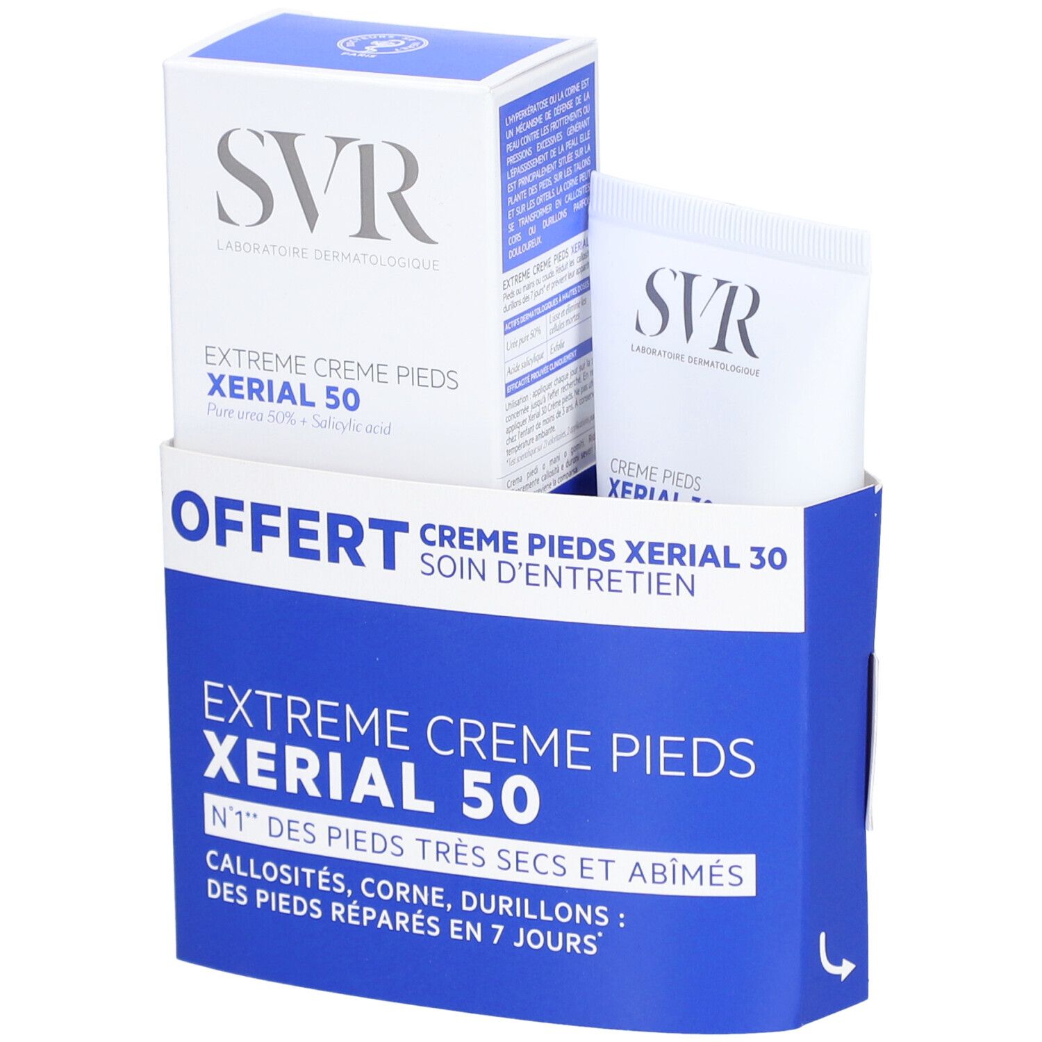 SVR Promopack Xerial 50 Feet Cream Callus + Xerial 30 Dry and Damaged Feet