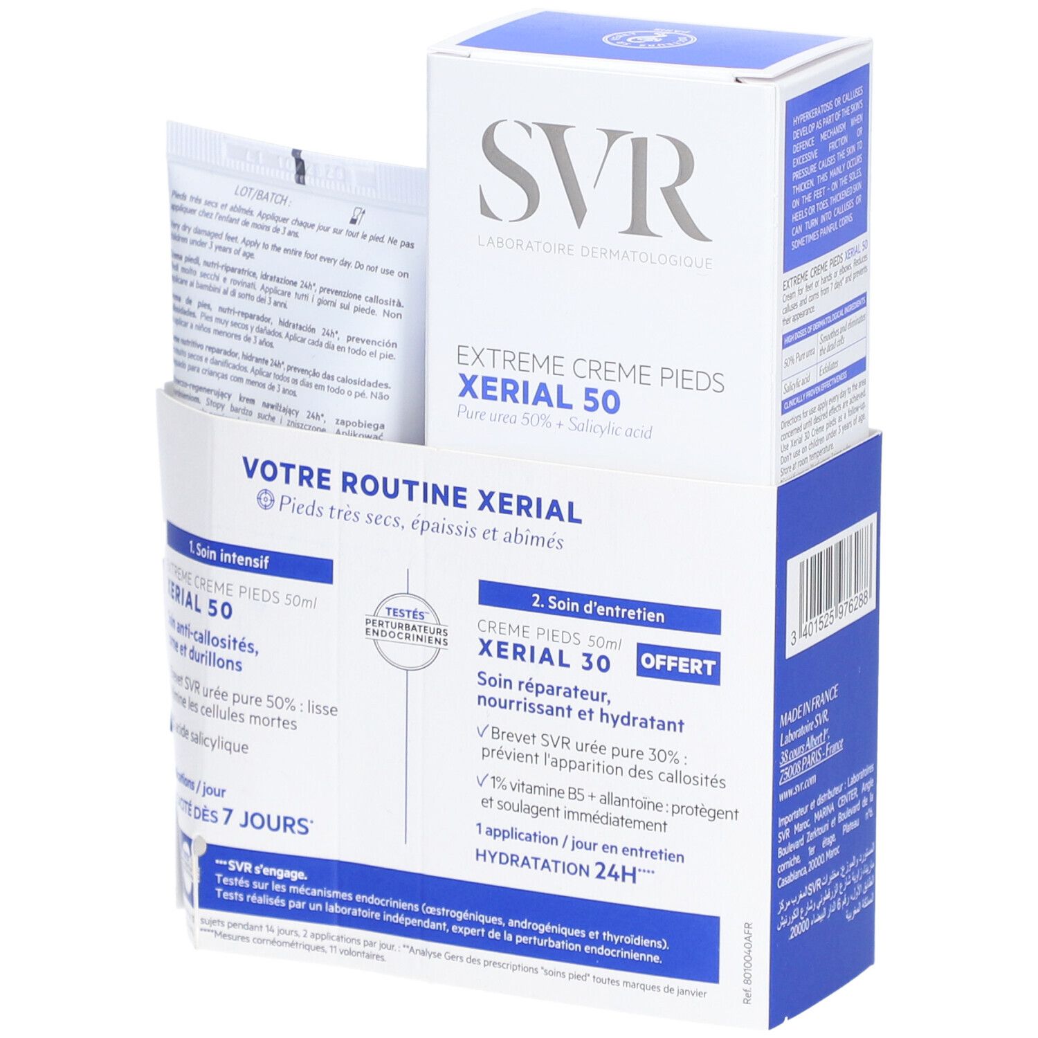 SVR Promopack Xerial 50 Feet Cream Callus + Xerial 30 Dry and Damaged Feet