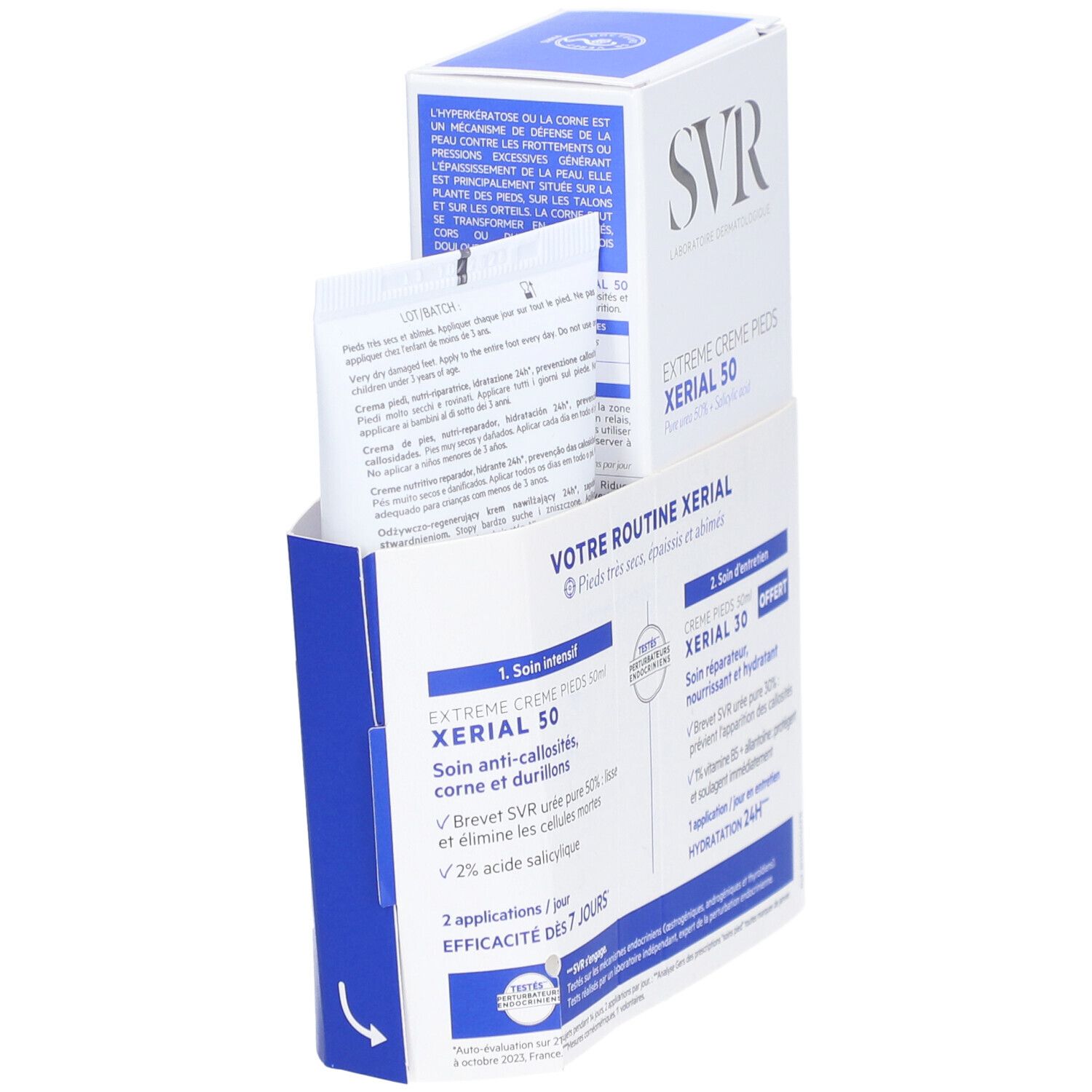 SVR Promopack Xerial 50 Feet Cream Callus + Xerial 30 Dry and Damaged Feet