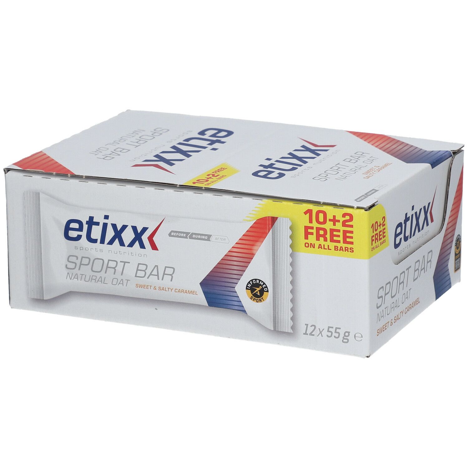 Etixx Natural Oat Sport Bar Caramello Dolce & Salato