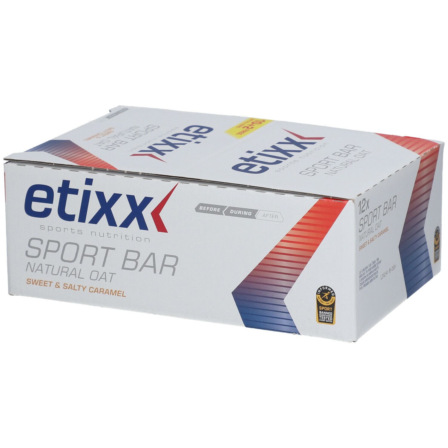Etixx Natural Oat Sport Bar Caramello Dolce & Salato