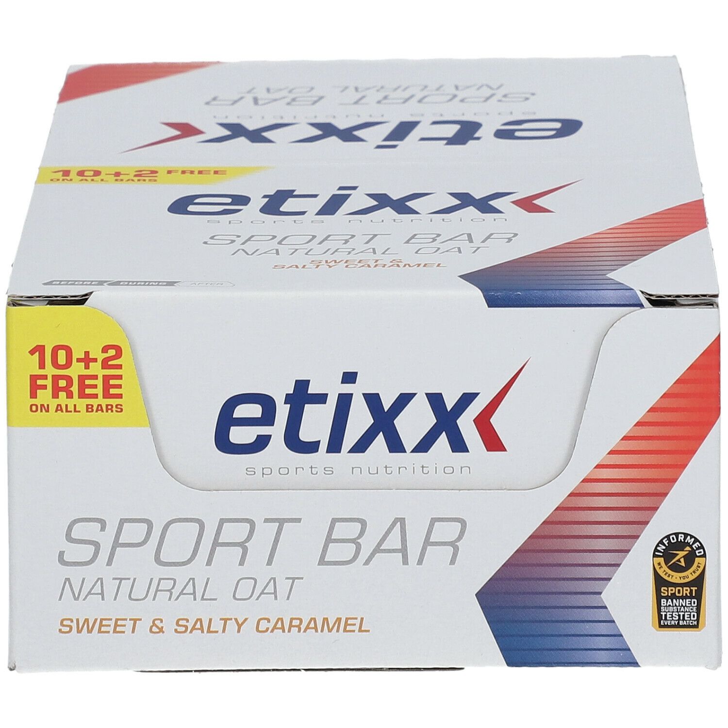 Etixx Natural Oat Sport Bar Caramello Dolce & Salato
