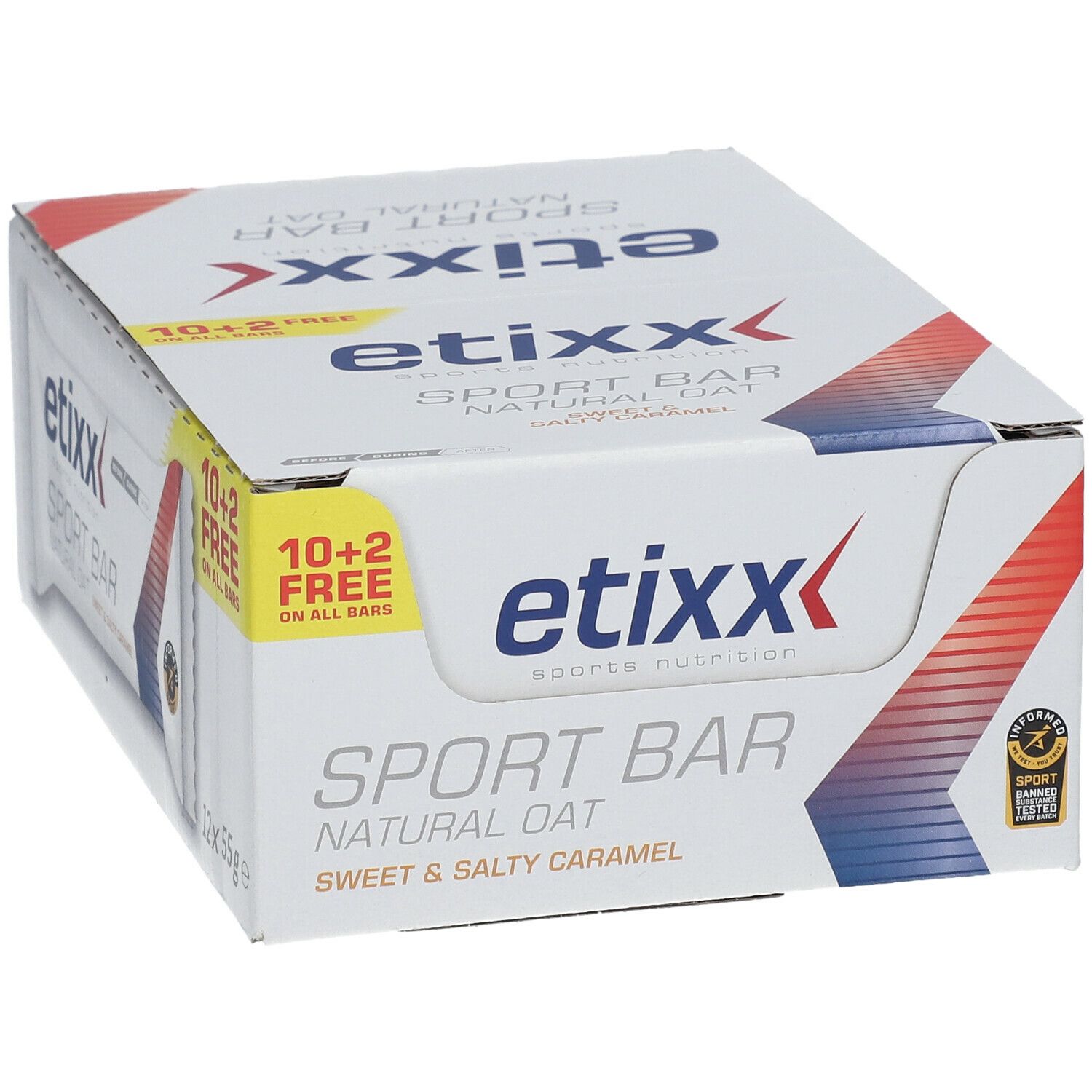 Etixx Natural Oat Sport Bar Caramello Dolce & Salato