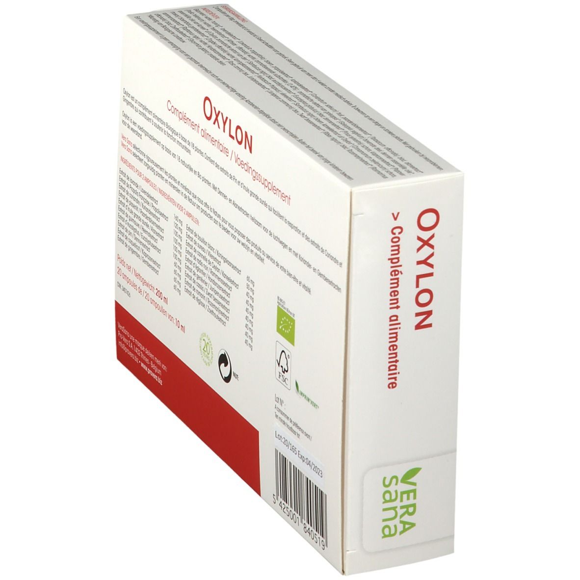 Oxylon Bio 20x10 ml - Redcare