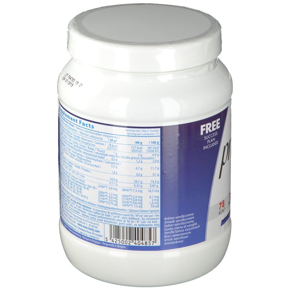EASY BODY Protein Vanilla/Cream