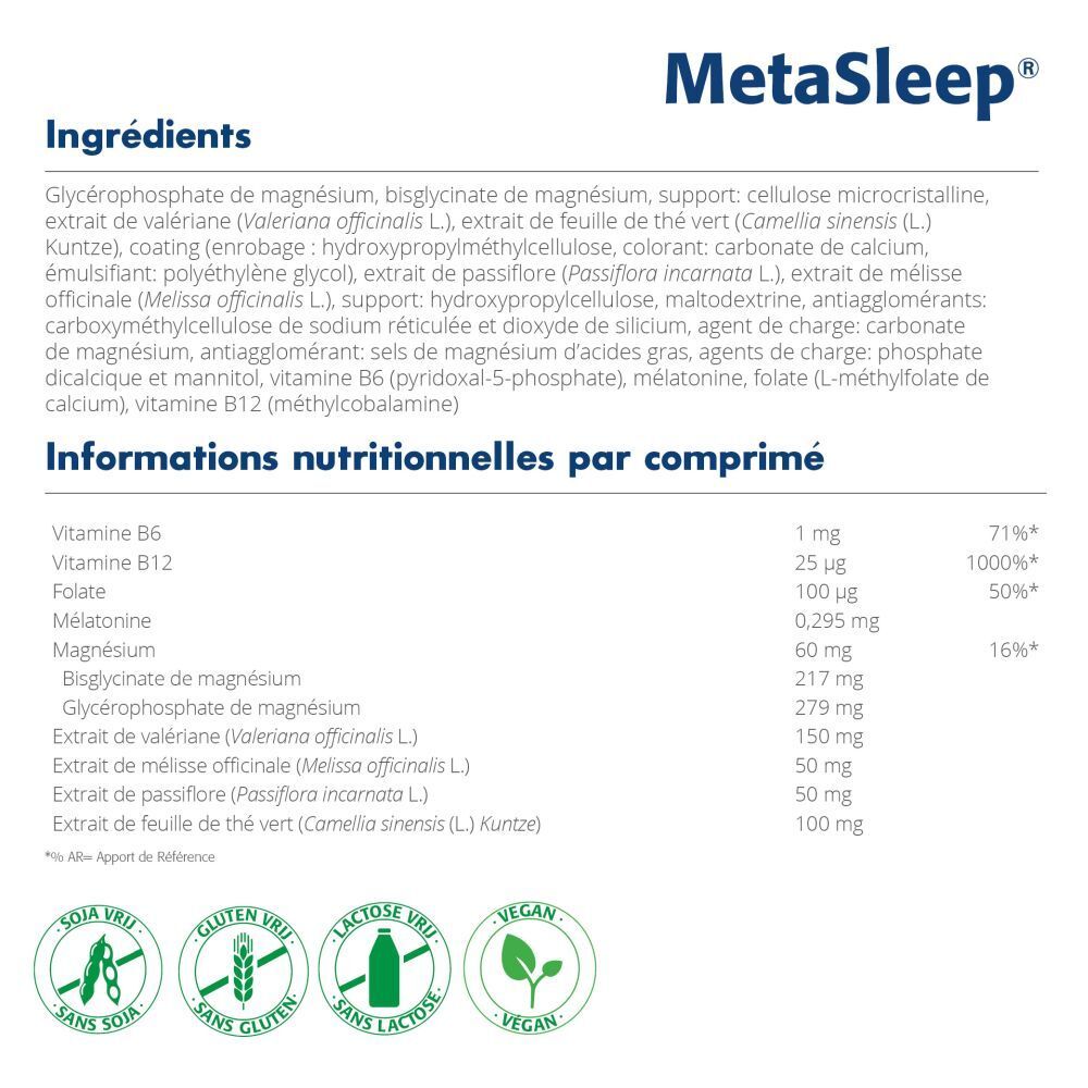 Metagenics™ MetaSleep®