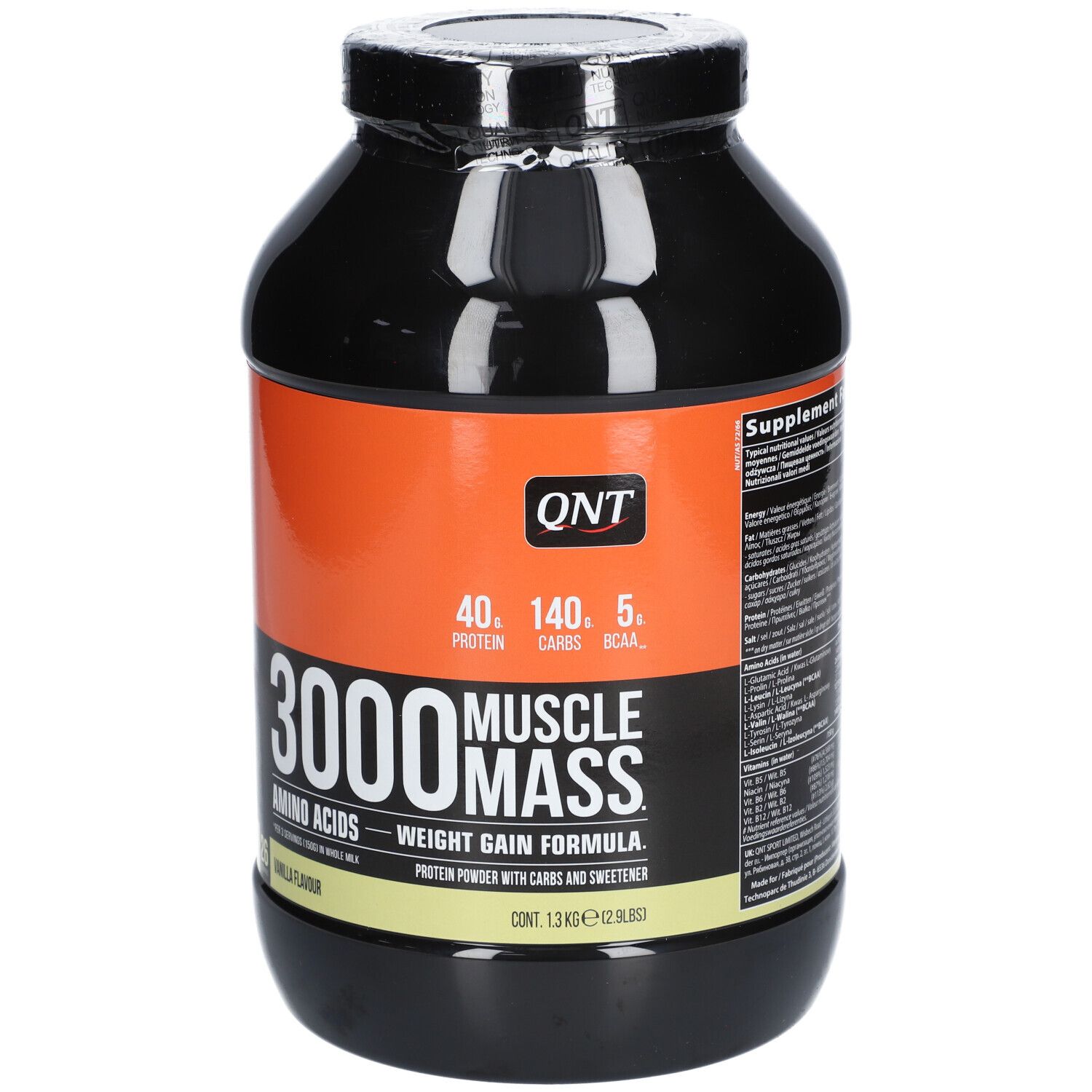 QNT 3000 Muscle Mass Vanilla