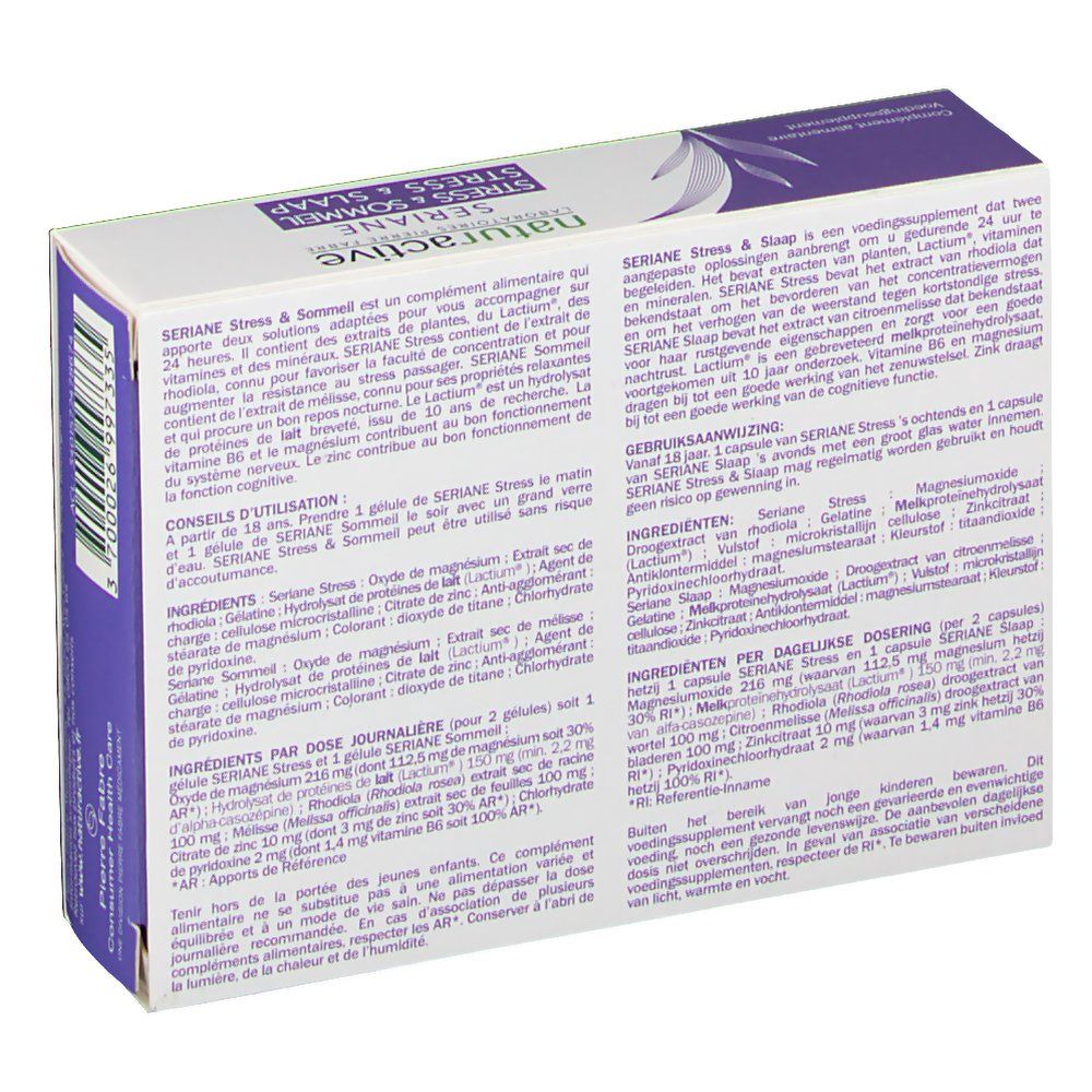 Seriane Stress & Sleep