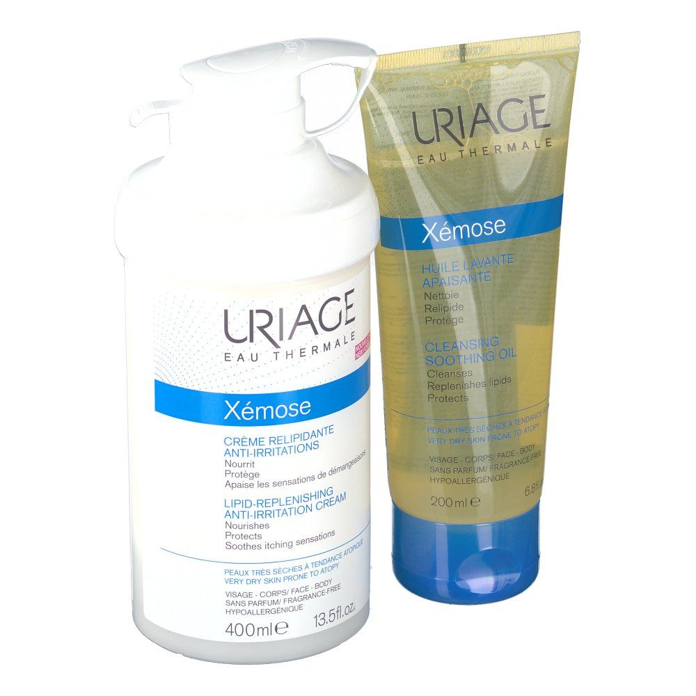Uriage Xémose Crema + Olio Detergente Pack