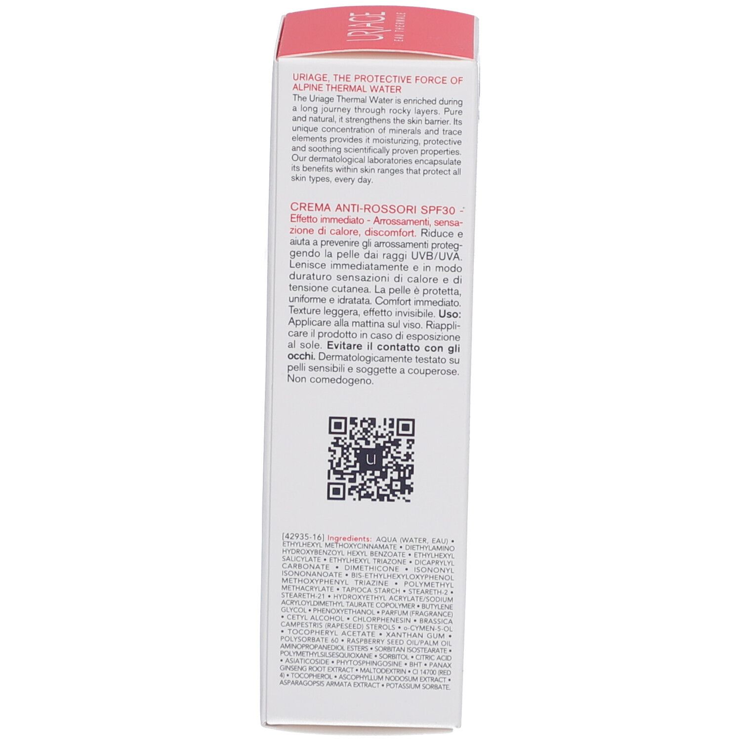 Uriage Roséliane Crema Anti-Arrossamento SPF30