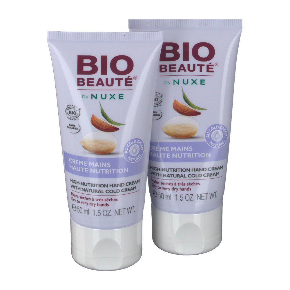 Bio Beauté By Nuxe Crema Per Le Mani Alta Nutrizione Con Cold Cream Naturale Duo