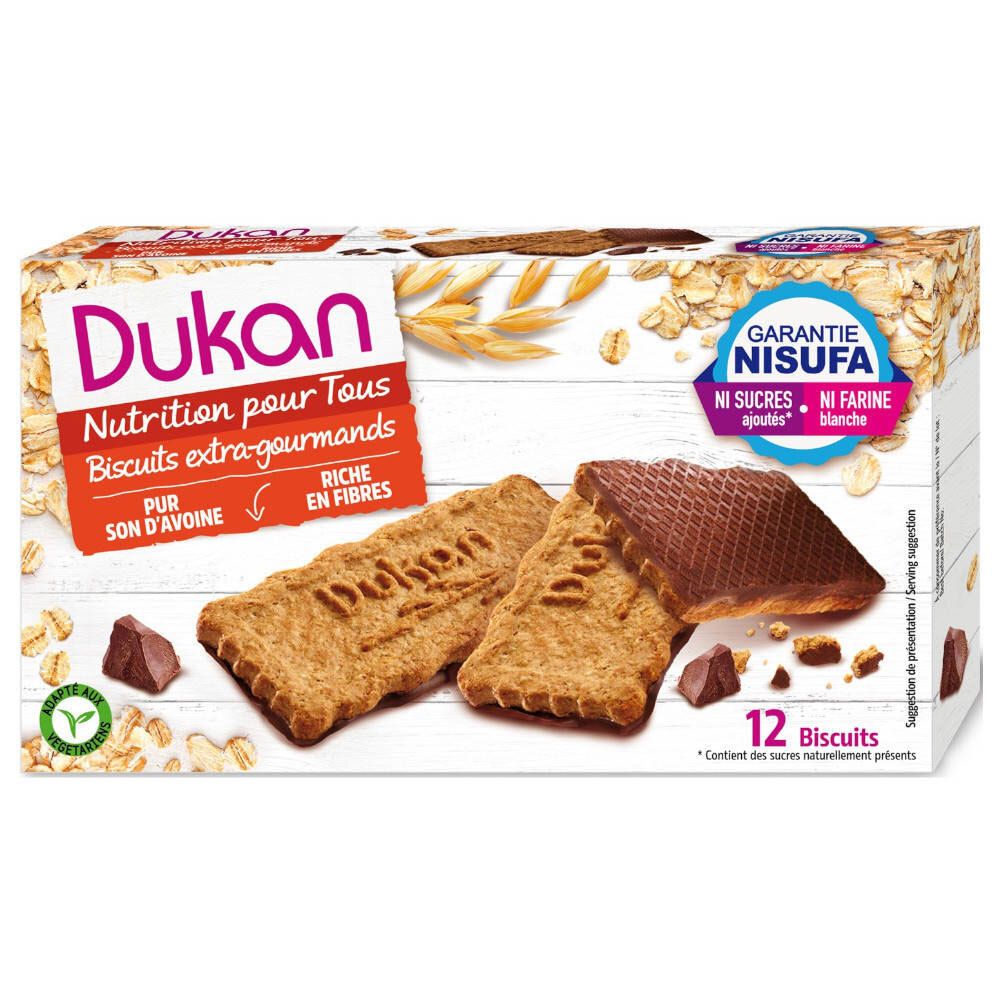 Dukan Biscotto Al Cioccolato Crusca Di Avena 55%