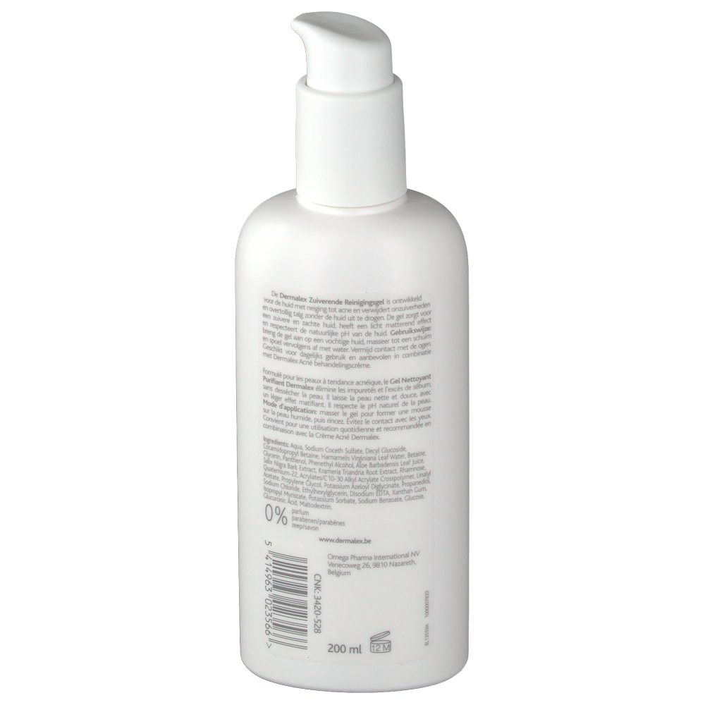 Dermalex Purifying Cleansing Gel