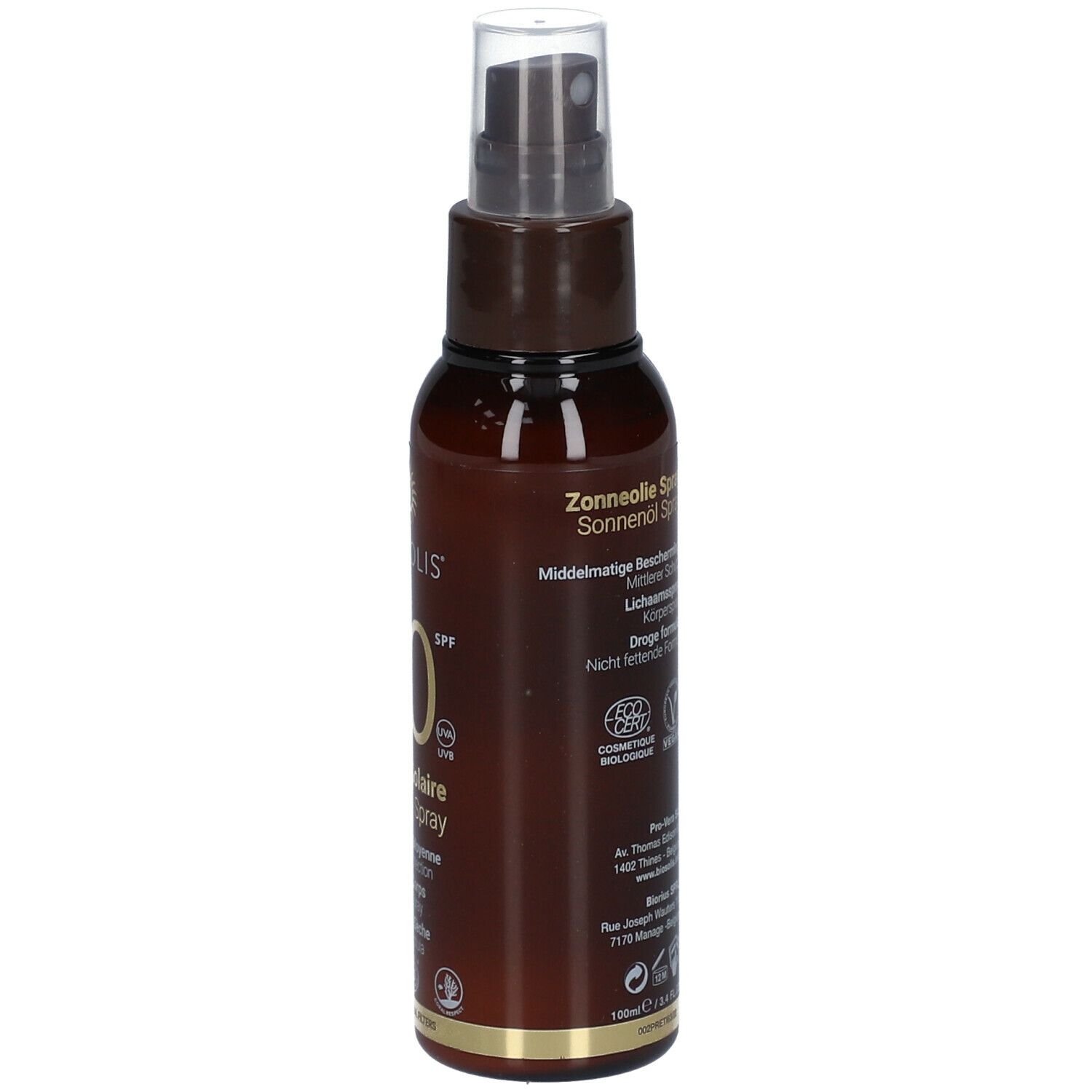Biosolis Olio Solare SPF20 Bio Spray