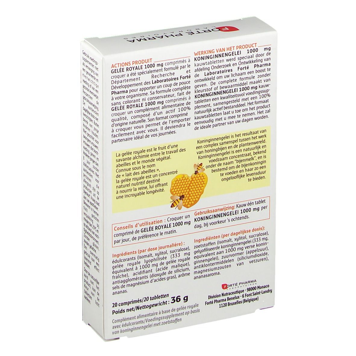 Forté Pharma Pappa Reale 1000 Mg