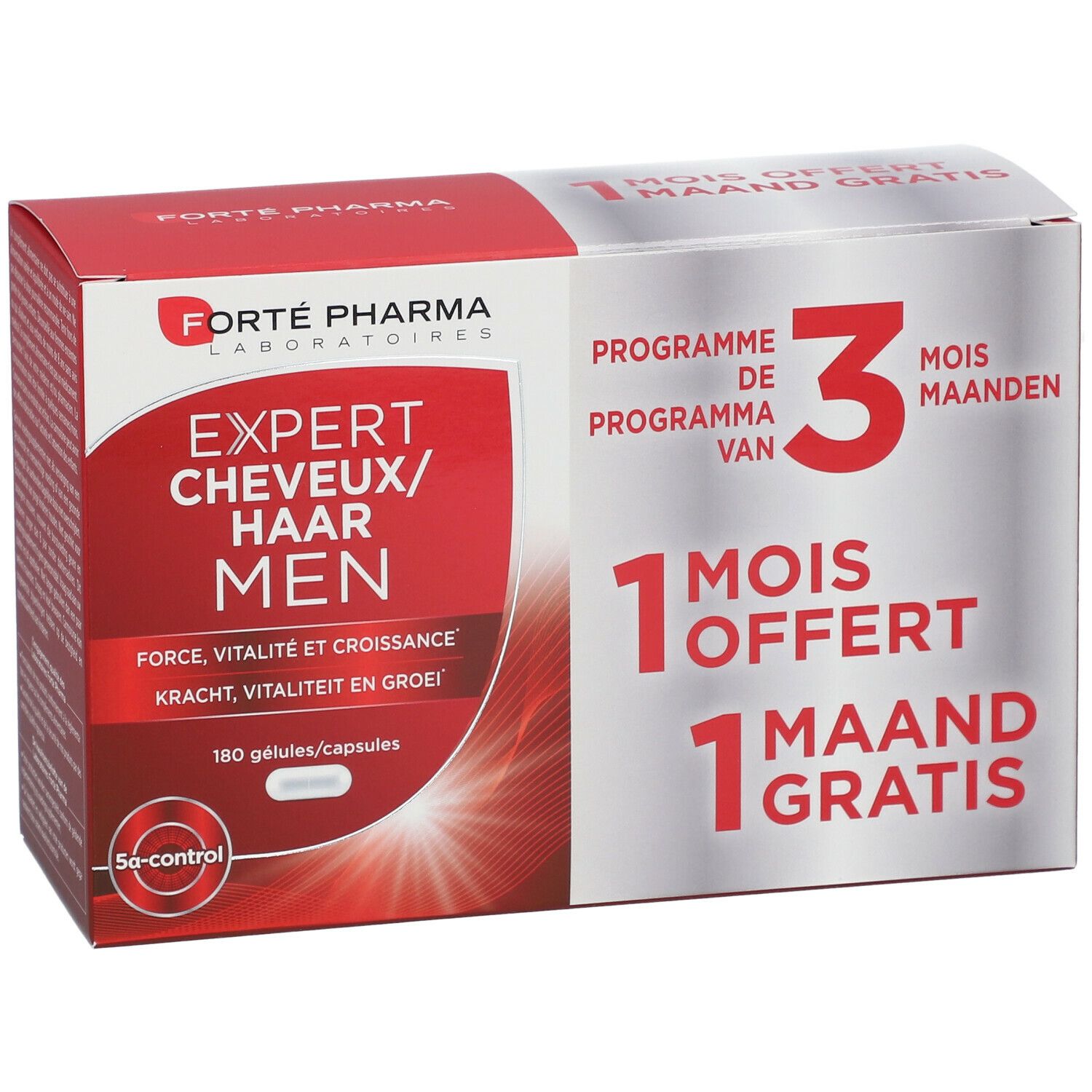 Forté Pharma Expert Perdita Di Capelli Uomini Tripack