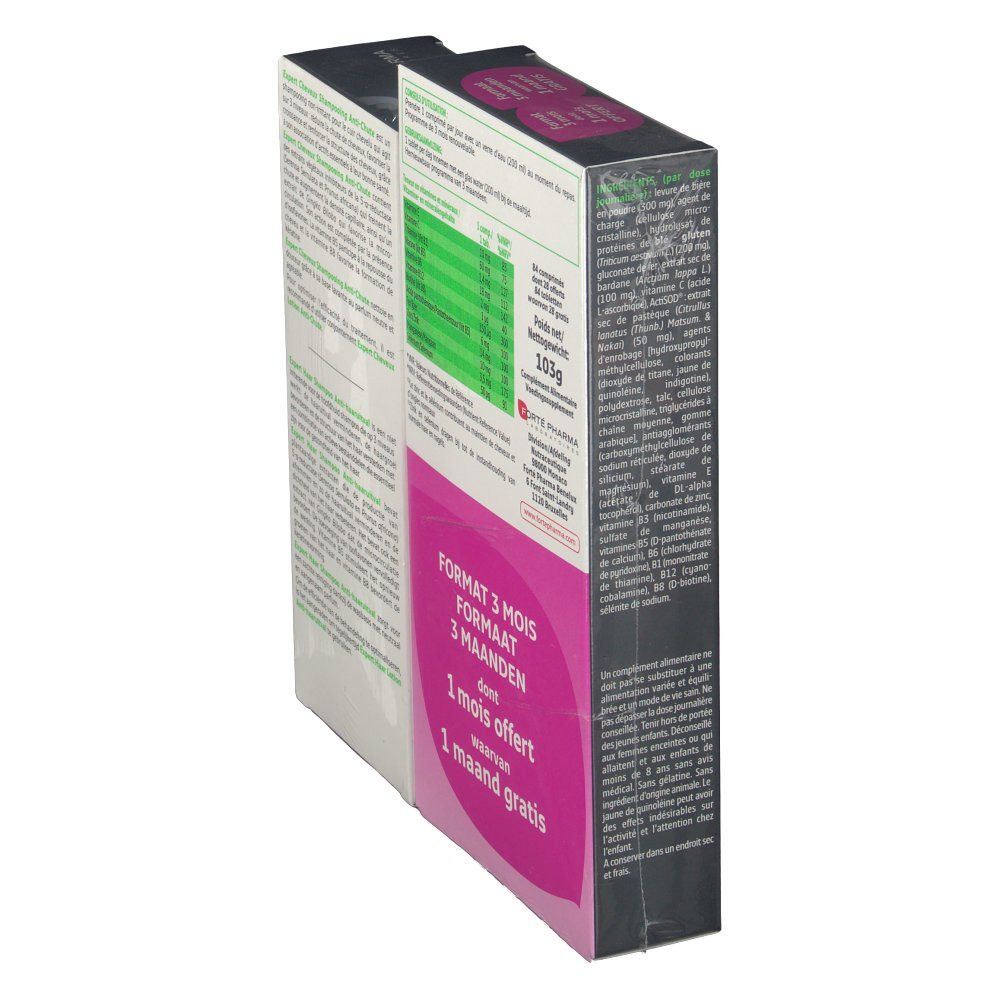 Forté Pharma Expert Capelli Tripack + Expert Capelli Shampoo 200ml