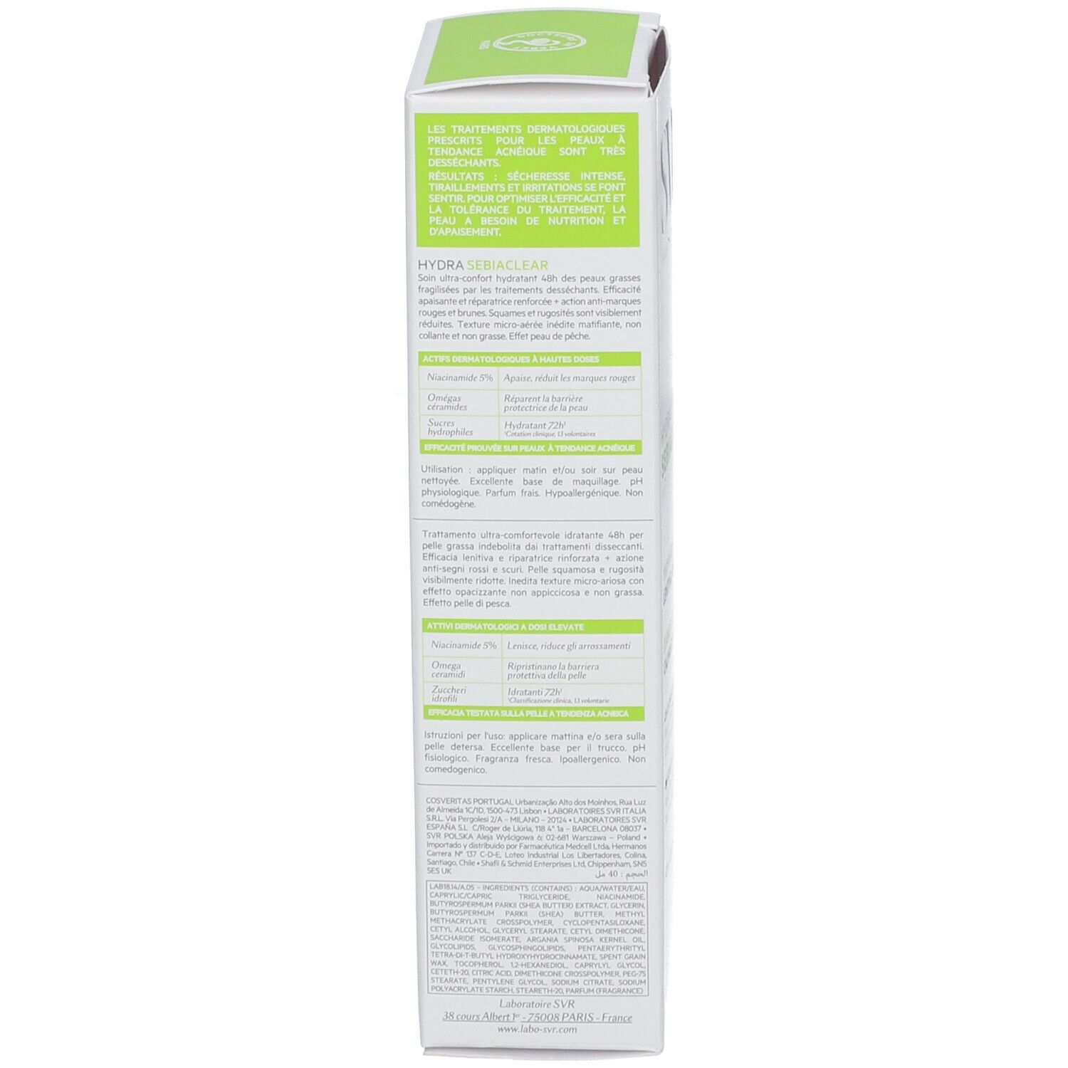 SVR Sebiaclear Hydra 40 ml - Redcare
