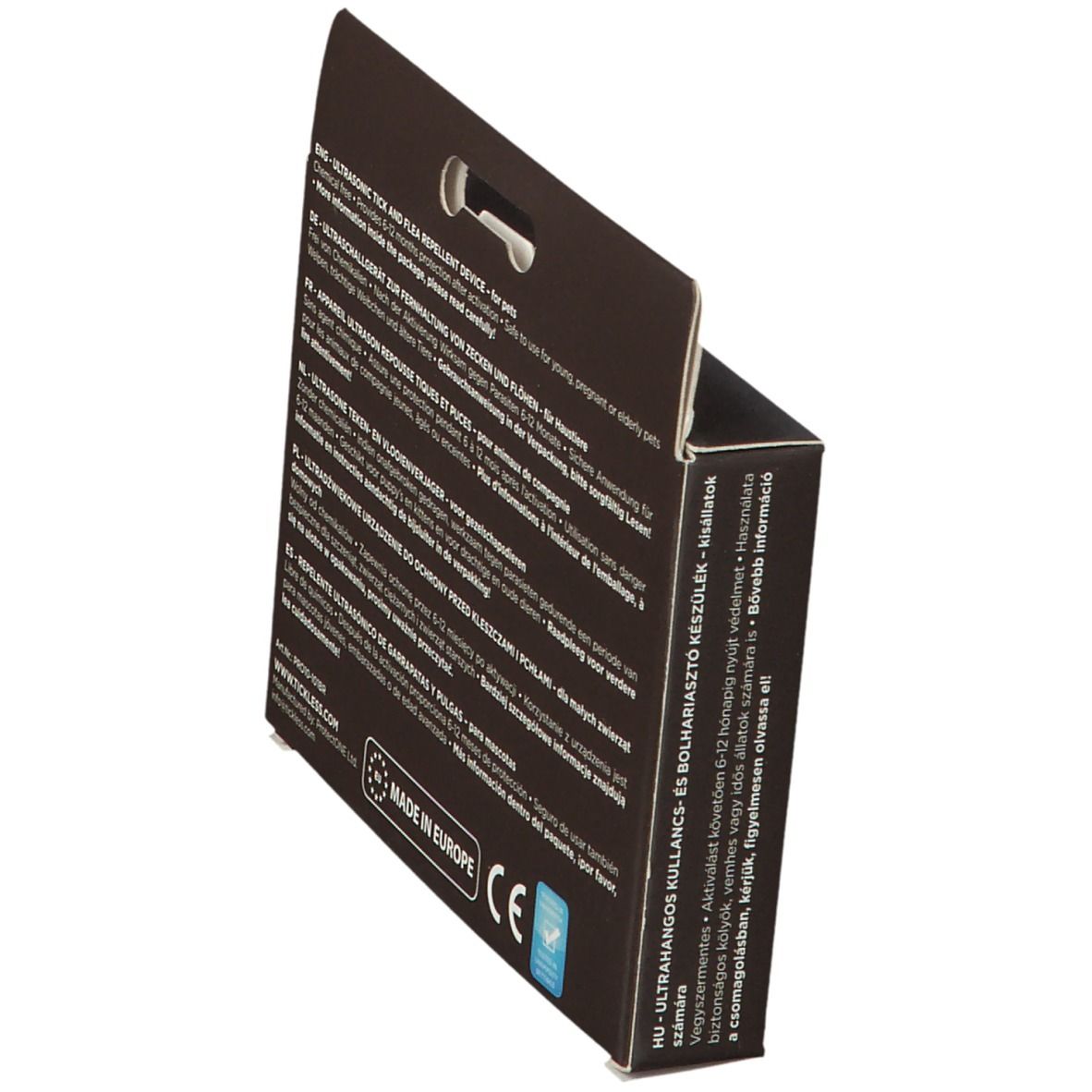 Tickless Espulsore Ultrasonico Zecca/Pulce Marrone