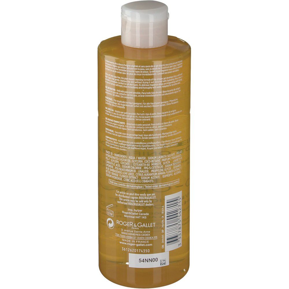 Roger & Gallet Bois d'Orange Bagno Doccia Gel Tonificante