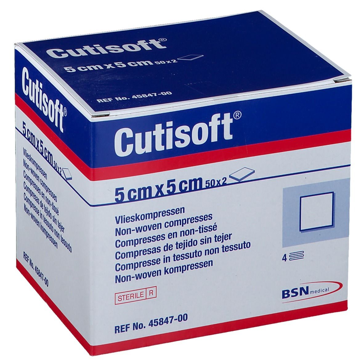 Cutisoft Cotone Sterile 5x5cm