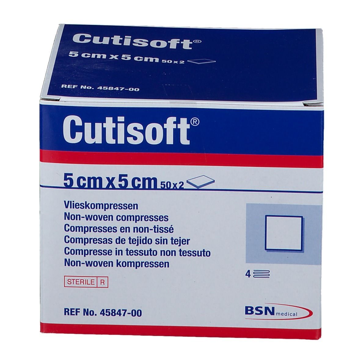 Cutisoft Cotone Sterile 5x5cm