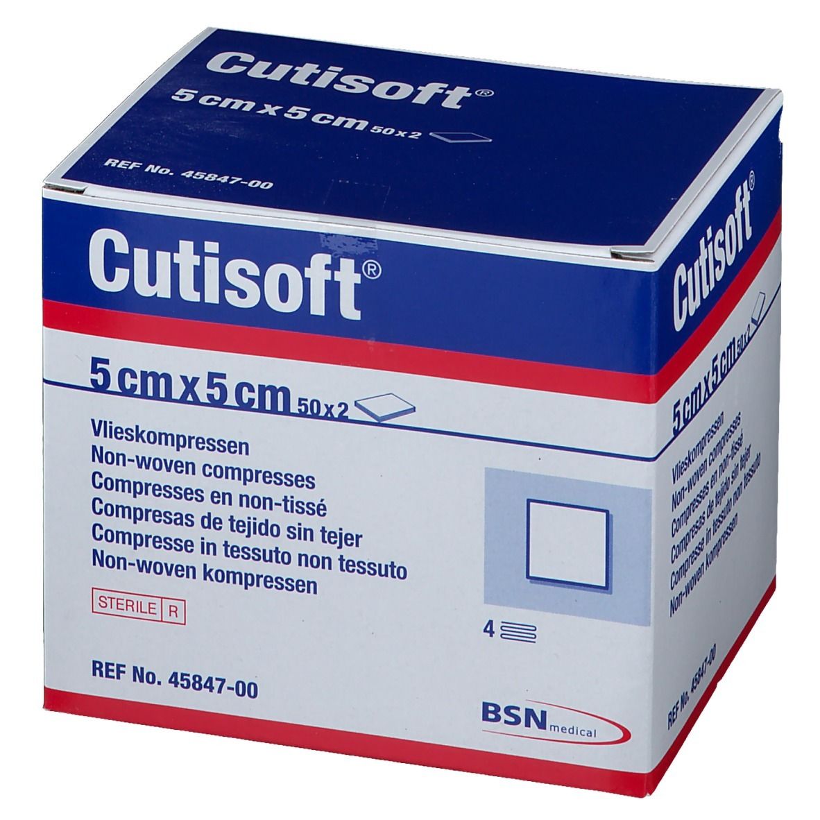 Cutisoft Cotone Sterile 5x5cm