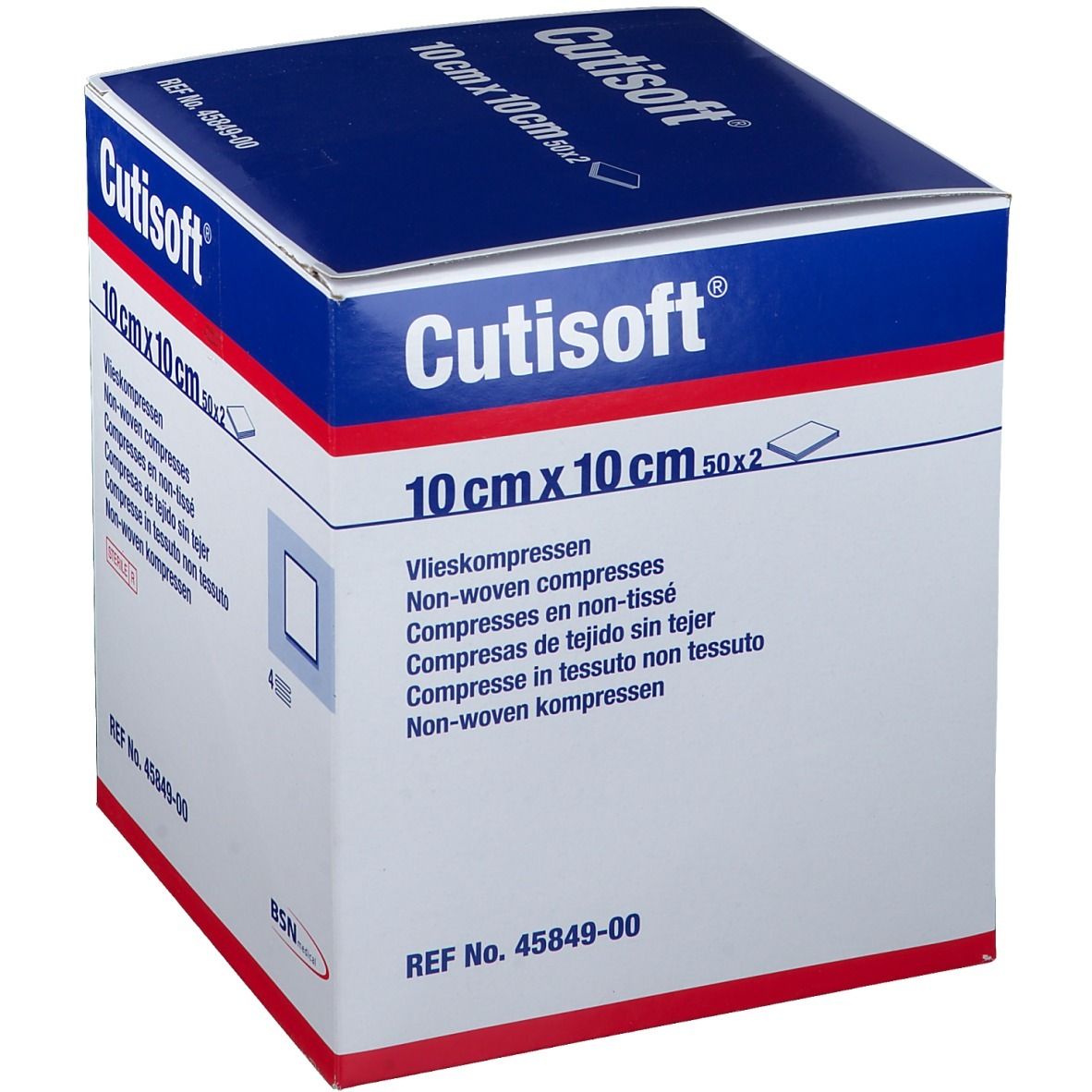 Cutisoft Cotone Sterile TNT 10cm x 10cm