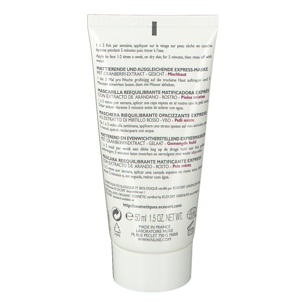 Bio Beauté Re-equilibrating Express Mattifying Mask