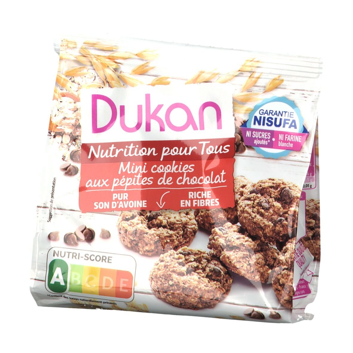 Dukan Mini cookies di Crusca d’Avena e Gocce di Cioccolato