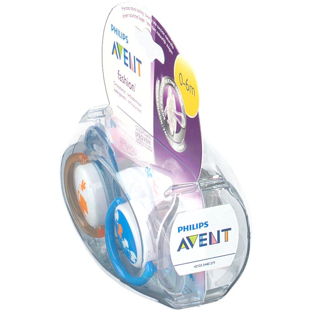 Avent Pacifier Fashion Monkey Flower 0-6 Months