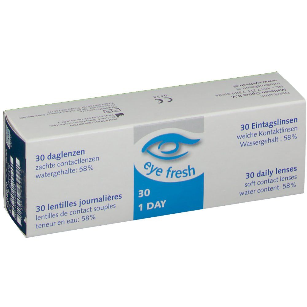EyeFresh 1D Lente -7,50