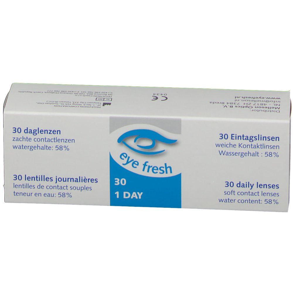 EyeFresh 1D Lente -7,50