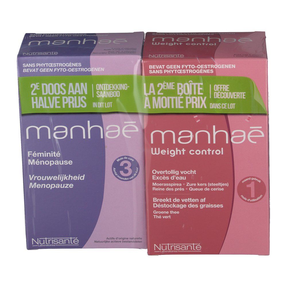 Nutrisante Manhae 3 Mesi + Manhae Weight Control A -50%