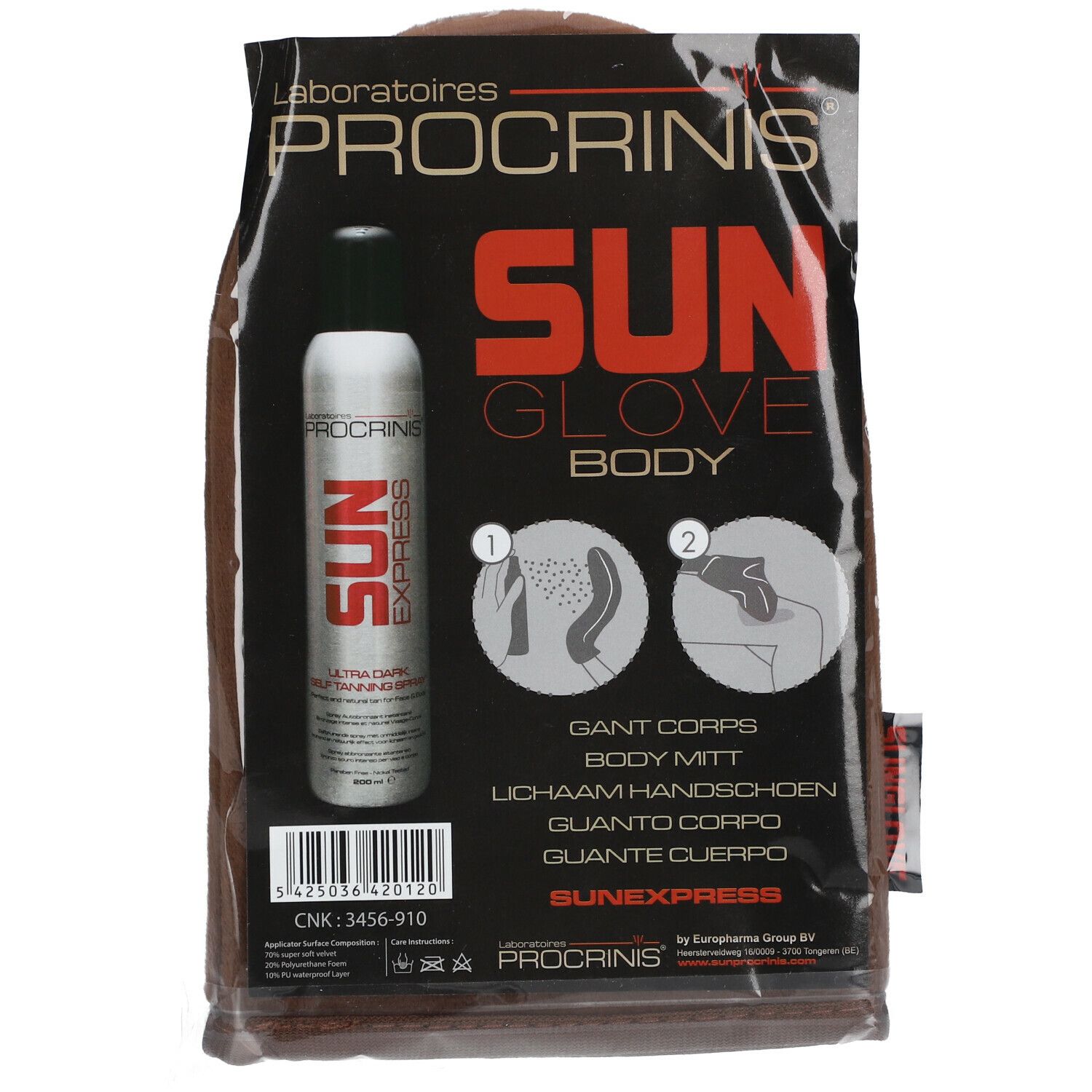 Procrinis Sunglove Corpo