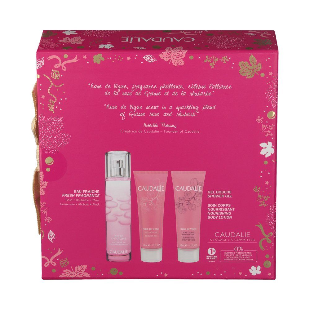 Caudalie Cofanetto Regalo Rose Des Vignes