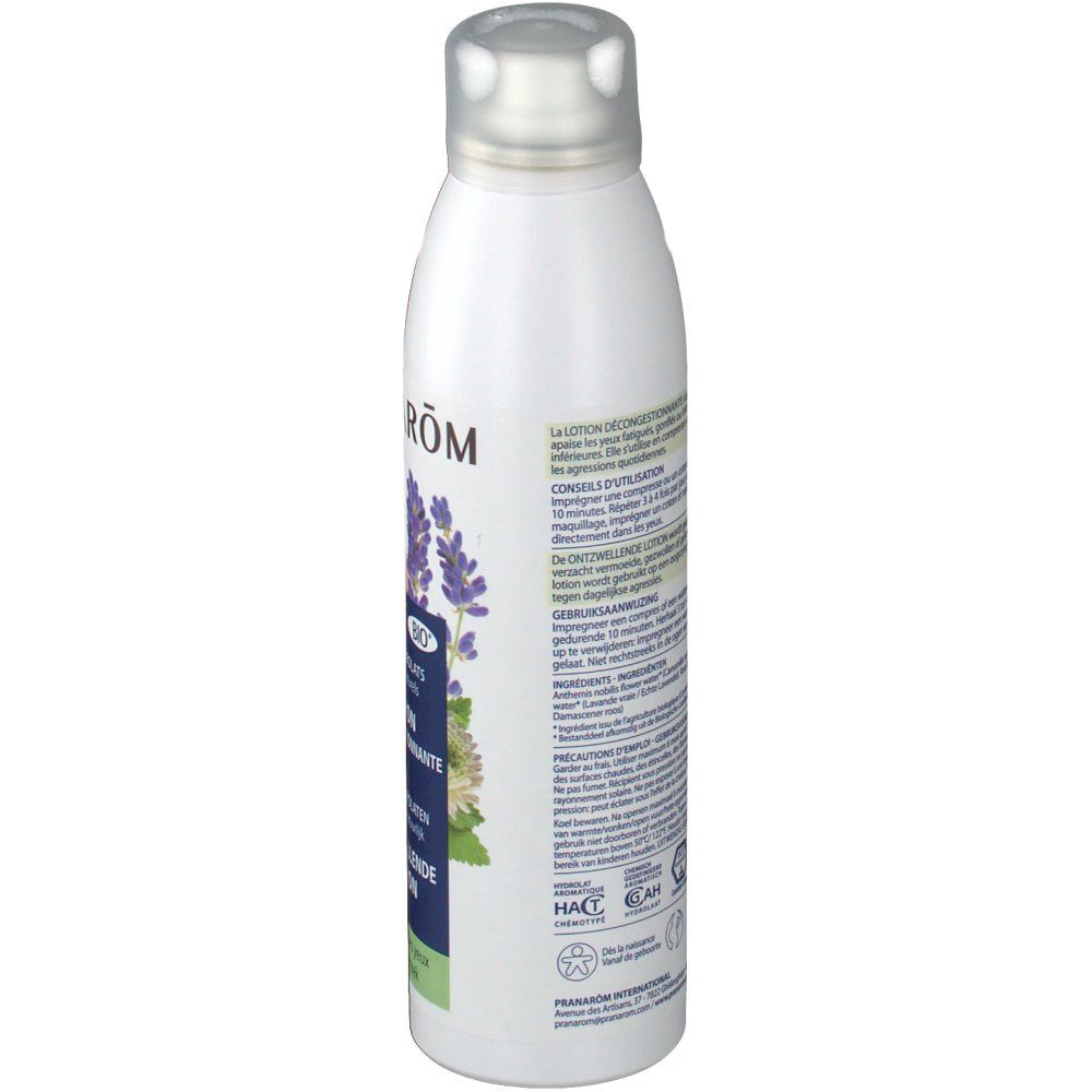 Pranarom Hydrolat Lozione Decongestionante Contorno Occhi