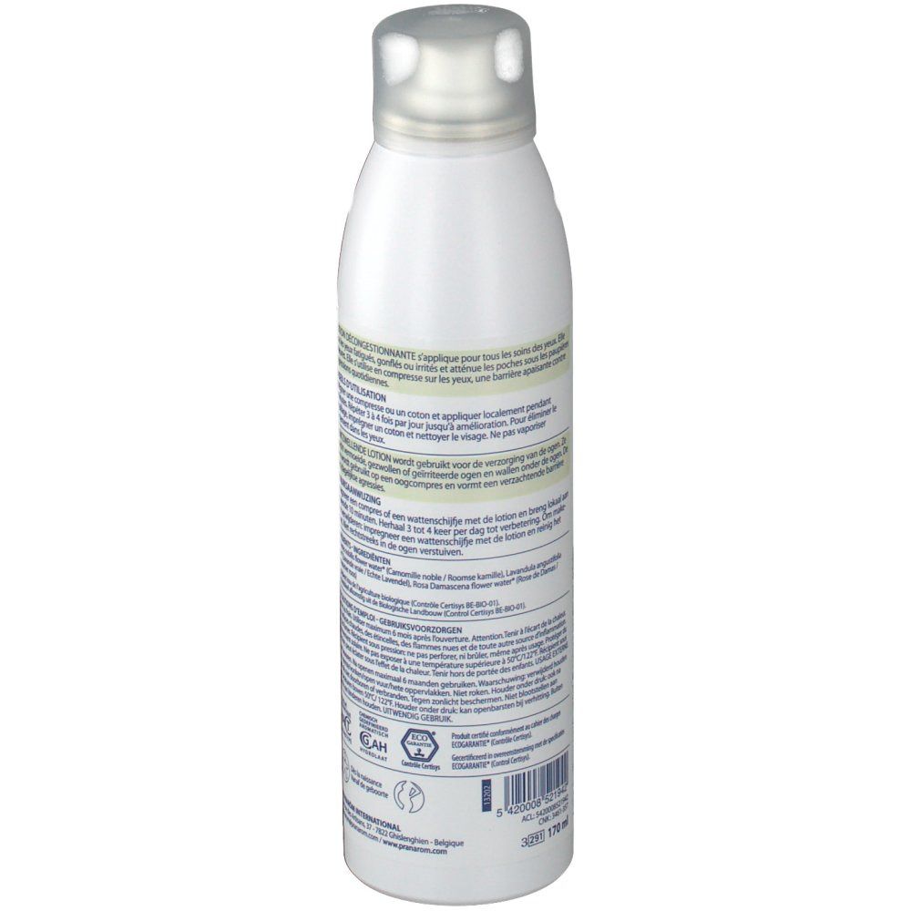 Pranarom Hydrolat Lozione Decongestionante Contorno Occhi