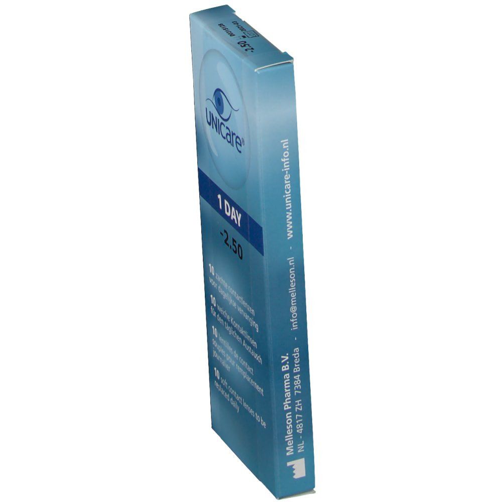 Unicare Daily Contact Lenses -2.50