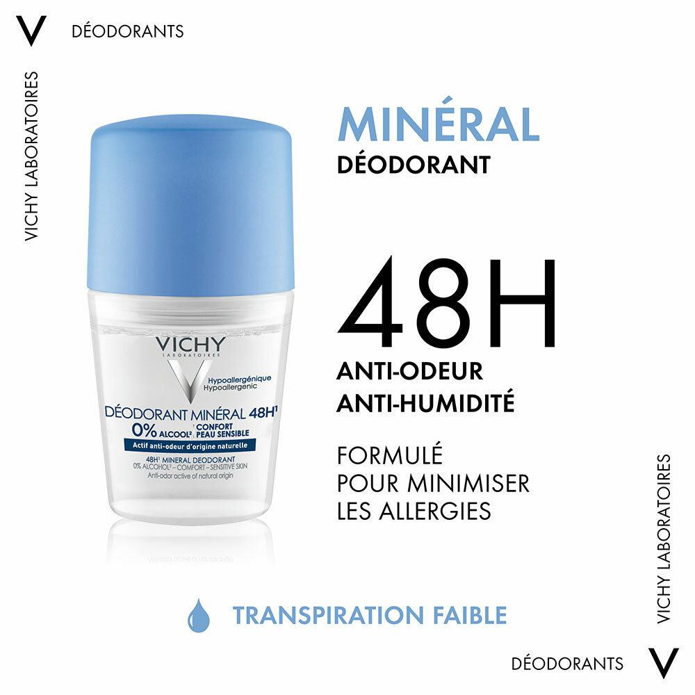 Vichy Deodorante Minerale 48u